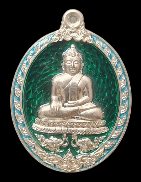 เคาะแรกแดง..ลพ.สำเร็จศักดิ์สิทธิ์ ๖๓..อัลปาก้าลงยาเขียว # ๖๖๔..วัดหนองสะเดา จ.สระบุรี / ส่ง ems