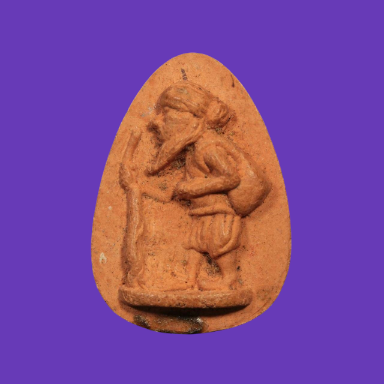 เคาะเดียว>ชูชกมหาลาภ เนื้อดิน พระอาจารย์แดง วัดป้อมรามัญ จ.อยุธยา พร้อมบัตรครับ