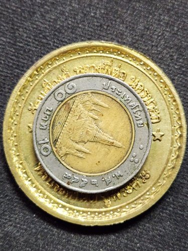 วัดมณีวงศ์ จ นครนายก เหรียญ พรประกาศิตปู่พระศิวะ หลวงพี่ต่อ  ตอกเลข