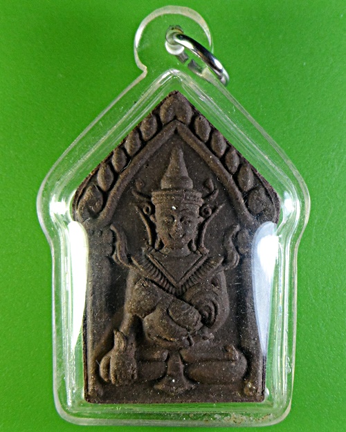 ขุนแผนทรงพลอุ้มไก่ หลวงปู่ข้าวแห้ง บายกรีม รุ่น1 .2188.