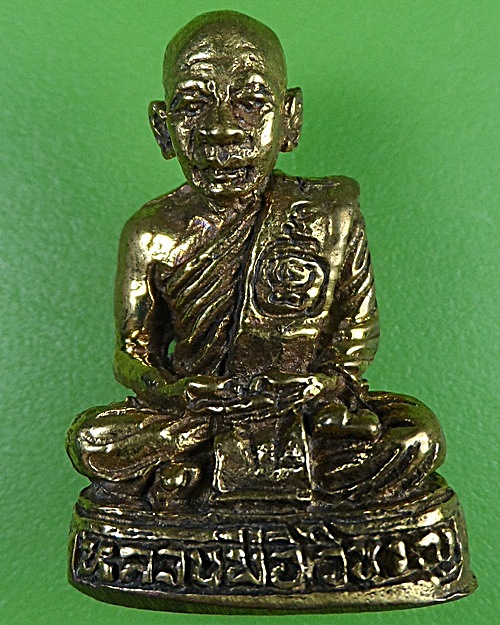 รูปหล่อหลวงพ่อวิชาญ วัดสระเศรษฐี นครสวรรค์ .2389.