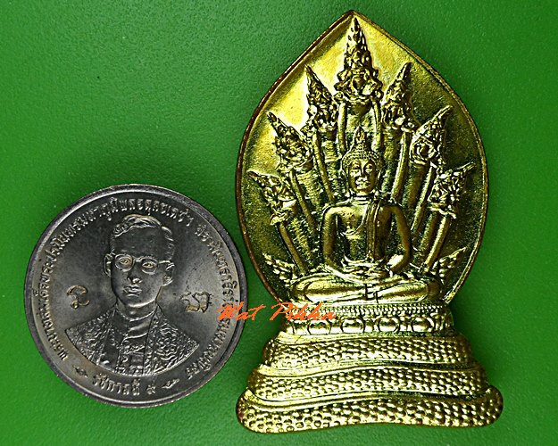 เหรียญพระนาคปรกหลวงพ่อไพบูลย์ วัดอนาลโย พะเยา .2950.