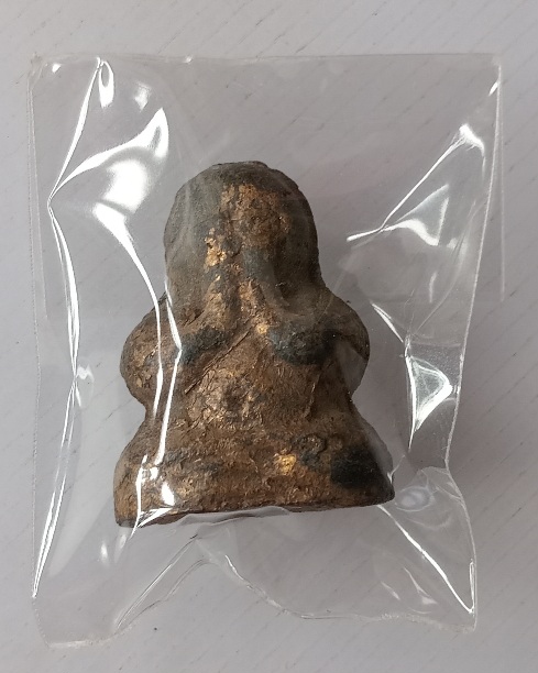 พระปิดตาปิดทองเก่าไม่ทราบที่