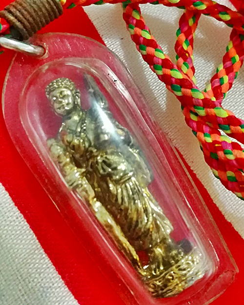 พระสีวลีมหาลาภ ปางธุดงค์ ขนาดห้อยคอ เลี่ยมกันน้ำพร้อมใช้