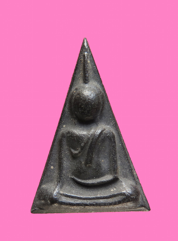 นางพญาเนื้อผงใบลาน ดำปี๋