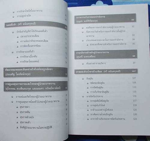 หนังสือ ความรู้เรื่องเบาหวานฉบับสสมบูรณ์