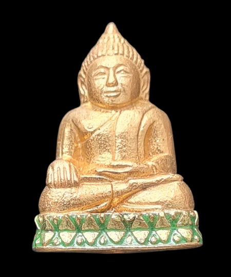 เคาะแรกแดง..กริ่งเล็ก ลพ.สำเร็จศักดิ์สิทธิ์ ๖๔..ขันลงหินลงยาเขียว #๕๓..วัดตลิ่งชัน สระบุรี / ส่ง ems