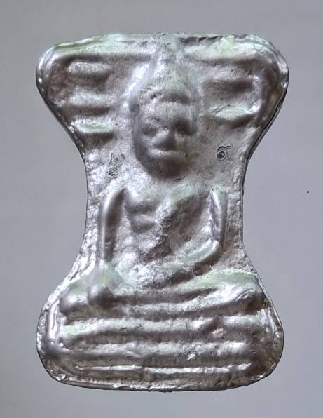 พระมเหศวร เนื้อชินตะกั่ว ตอกโค๊ต ตอกเลข๙ ไม่ทราบที่