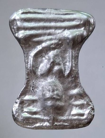 พระมเหศวร เนื้อชินตะกั่ว ตอกโค๊ต ตอกเลข๙ ไม่ทราบที่