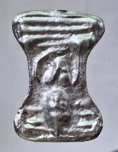 พระมเหศวร เนื้อชินตะกั่ว ตอกโค๊ต ตอกเลข๑๒๓ ไม่ทราบที่