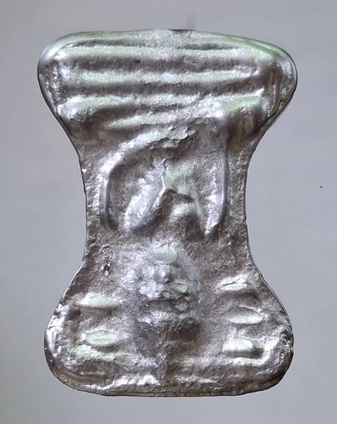 พระมเหศวร เนื้อชินตะกั่ว ตอกโค๊ต ตอกเลข๓๓๓ ไม่ทราบที่