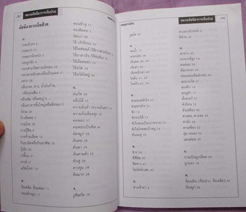  	 หนังสือคู่มือ หมอชาวบ้าน
