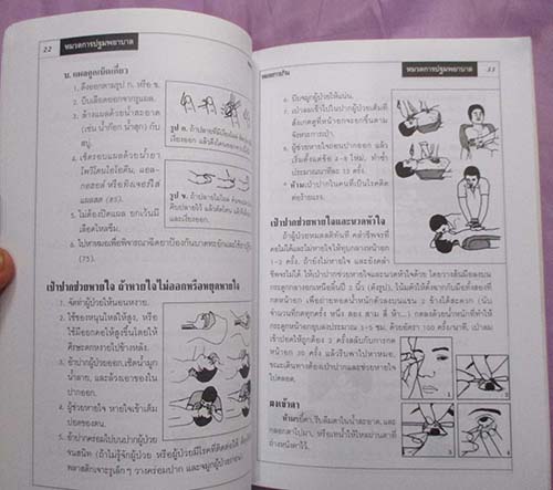  	 หนังสือคู่มือ หมอชาวบ้าน