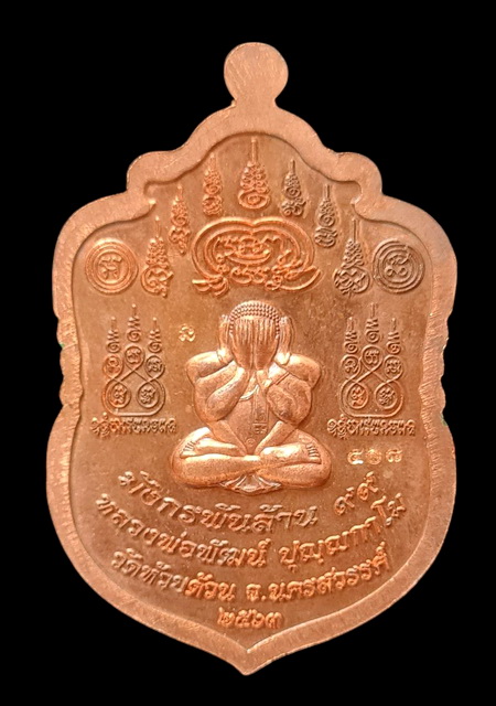 เคาะแรกแดง..มังกรพันล้าน ๖๓..ทองแดงลงยา # ๕๐๘..ล.พ.พัฒน์ วัดห้วยด้วน จ.นครสวรรค์ / ส่ง ems