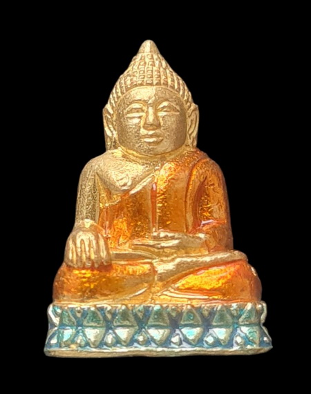 เคาะแรกแดง..กริ่งเล็ก ลพ.สำเร็จศักดิ์สิทธิ์๖๔..กะไหล่ทองลงยาเขียว #๕๑๒..วัดตลิ่งชัน สระบุรี /ส่ง ems