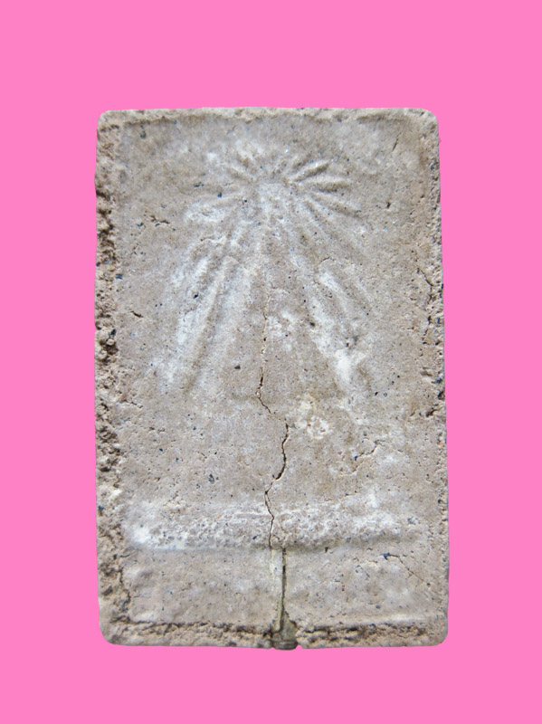 พระพุทธกวัก เนื้อผง หลังเจดีย