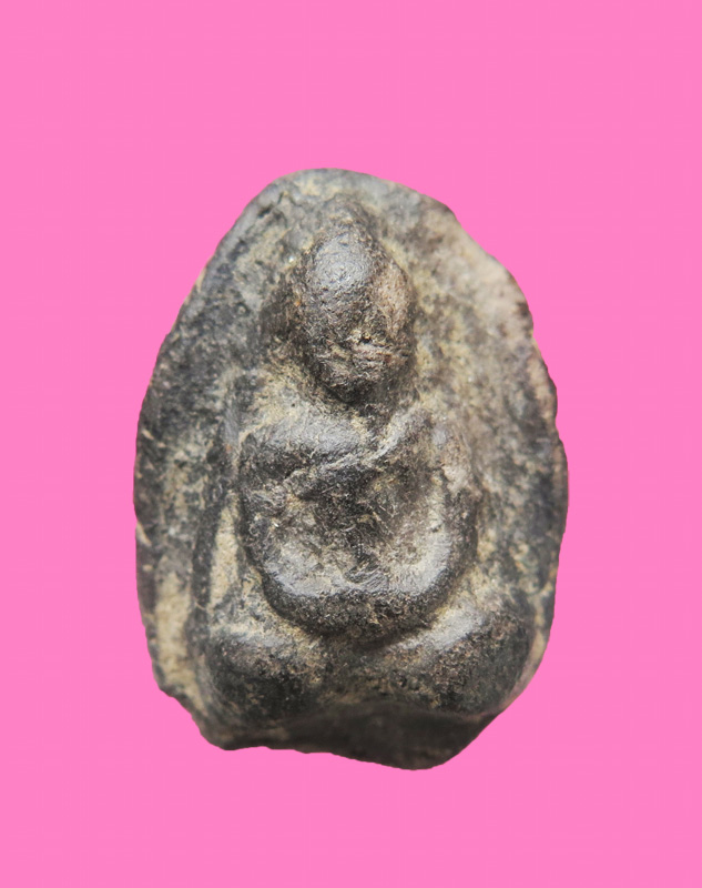 พระร่วงนั่ง เนื้อดิน เก่า ไม่ทราบวัด