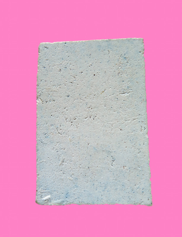 สมเด็จฐานห้าชั้น เนื้ออมฟ้า ตัดมือ เก่า