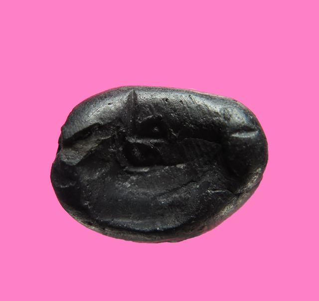 พระกริ่ง เนือผงใบลาน หลังจาร 