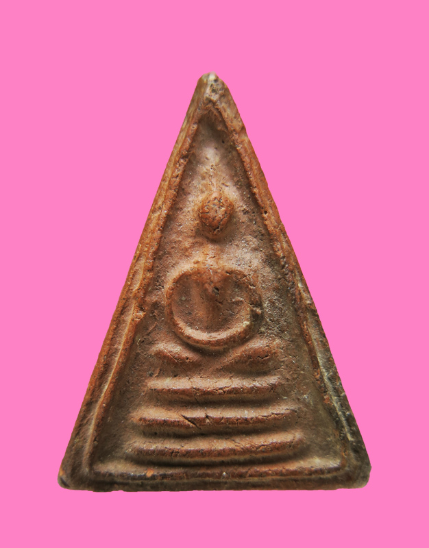 สมเด็จหน้าจั่ว เนื้อดิน เก่า