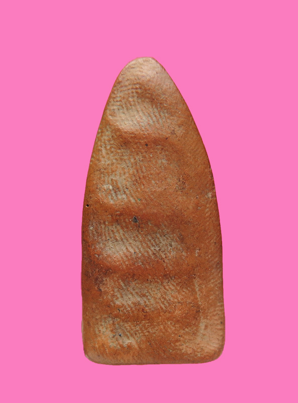 พระเนื้อดิน ปางอุ้มบาตร ส.ข. ไม่ทราบที่