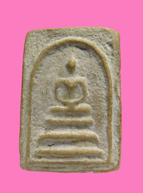 สมเด็จเนื้อผงน้ำมัน พิมพ์ขาโต๊ะ พุทโธ