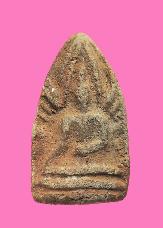 พระเนื้อดินกลีบบัว พิมพ์พระพุทธชินราช 