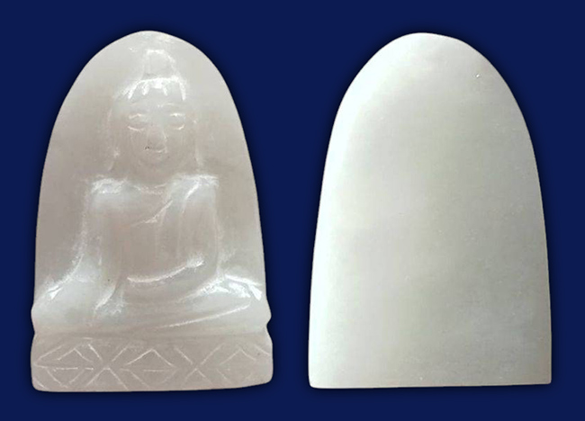 พระยอดขุนพล เนื้อหยกขาว หลวงพ่อขันธ์ วัดพระศรีอารย์ หลวงพ่ออุตตมะ วัดวังวิเวการามม ปลุกเสก ปี 2539 