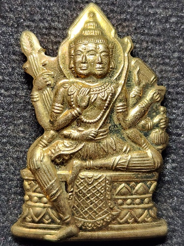 วัดชินวราราม ปทุมธานี พระพรหมปั้มชิด หลวงพ่อชำนาญ รุ่นเรียกลาภ ปี 63