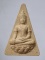 พระนางพญา สก. ๖รอบ ปี2547 เนื้อผงสีเหลือง (หลวงพ่อรวย วัดตะโก ร่วมปลุกเสก)