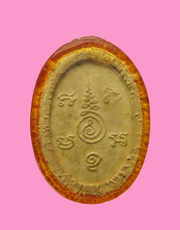 พระพุทธกวัก ฐานผ้าทิพย์ ส เลี่ยมเก่า