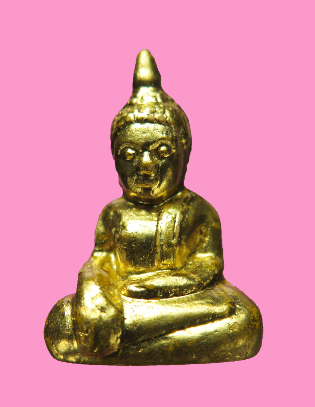 รูปเหมือน หลวงพ่อทอง วัดเขาตะเครา ปิดทอง