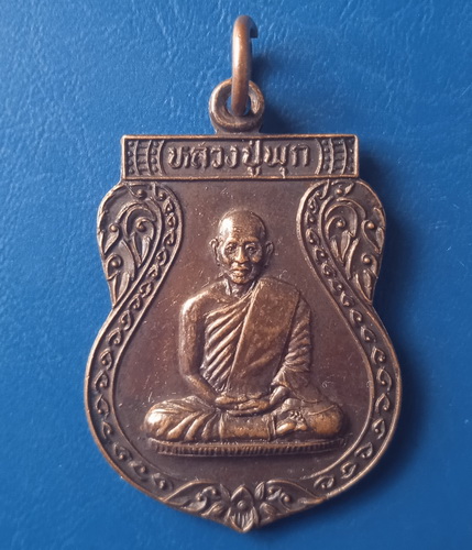 เหรียญหลวงปู่พุก วัดน้อยเจริญสุข นครปฐม ปี2534