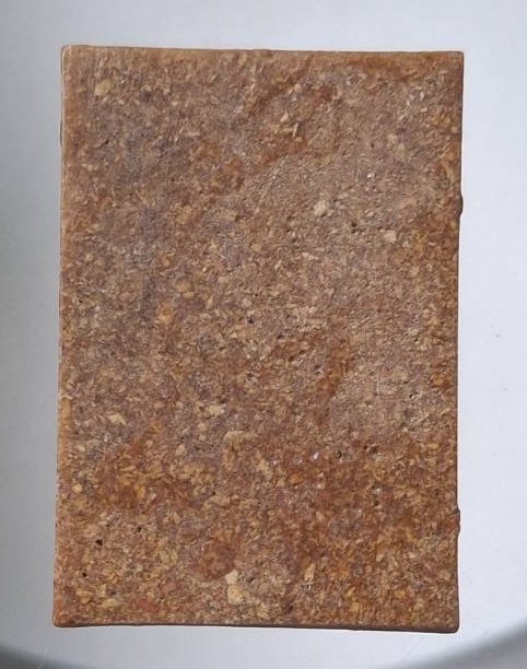 พระเนื้อกระเบื้องหลังคาโบสถ์ หลวงพ่อดำ วัดราชโกษา กรุงเทพมหานคร