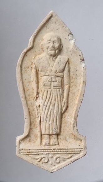 พระผงหลวงปู่บุดดา วัดกลางชูศรีเจริญสุข จ.สิงห์บุรี ปี2534 รุ่นขวัญถุงมหาเศรษฐี