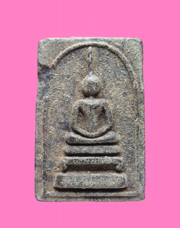 สมเด็จเนื้อผงยา หลังยันต์ในใบโพธิ์