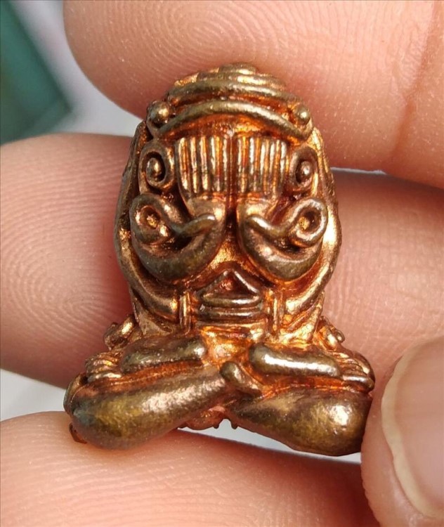 พระปิดตา อาจารย์ปุ่น สีลเตโช วัดใหม่กระทุ่มล้ม