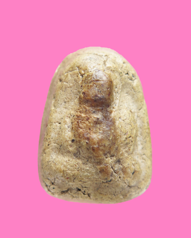 พระผงพิมพ์เม็ดบัว หลังยันต์