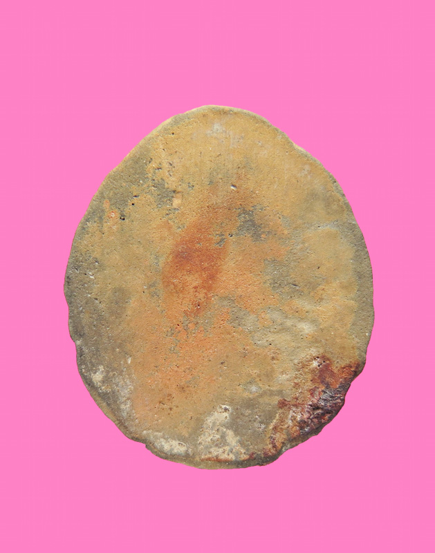 พระเนื้อดิน พิมพ์เกศบัวตูม หูบายศรี