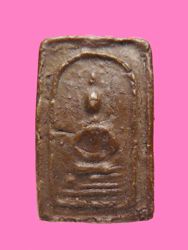 สมเด็จเนื้อผงน้ำมัน สีน้ำตาลปี๊ป เก่าจัด ก่อนปี 2500 แน่ๆ