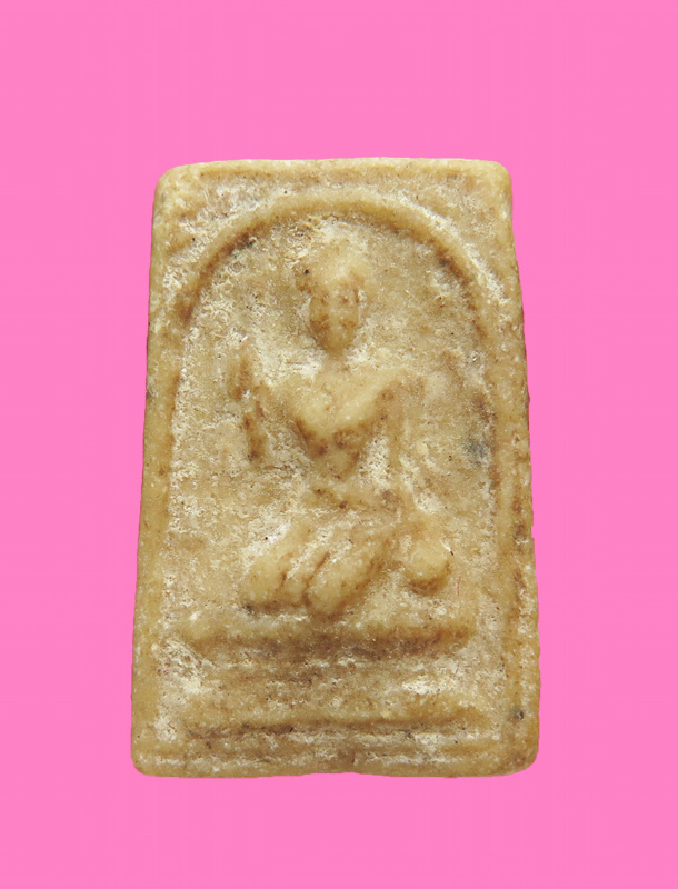 นางกวัก เนื้อผงน้ำมัน หลังยันต์