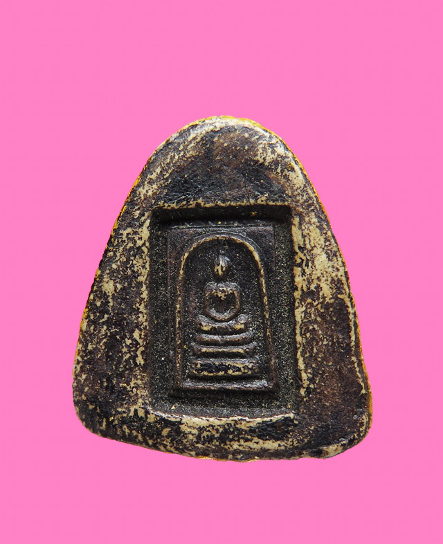 พระปิดตา หลังสมเด็จ ไม่ทราบที่ เก่า