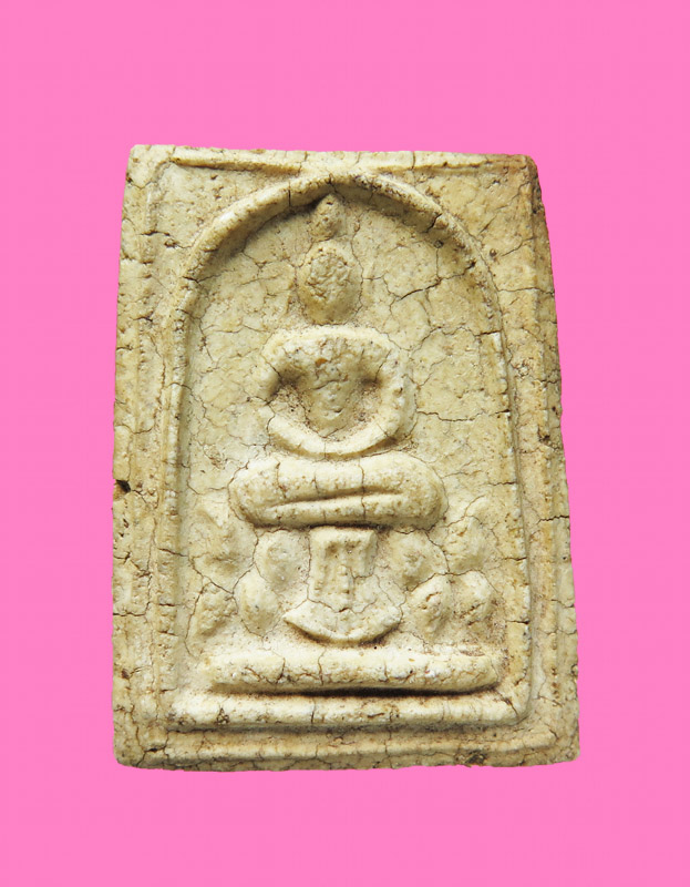 สมเด็จ ประทับบัว ฐานผ้าทิพย์ หลังยันต์ เก่าด้วย