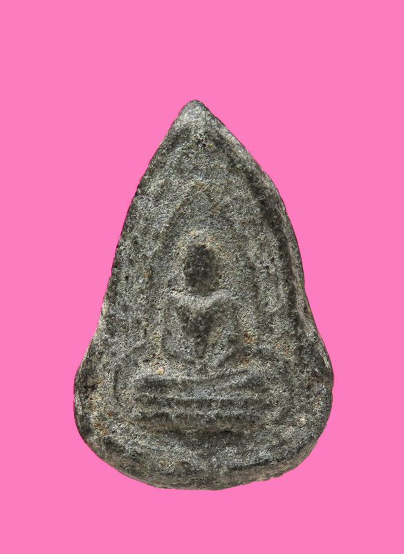 พระกลีบบัว เนื้อผง ไม่ทราบวัด เก่า