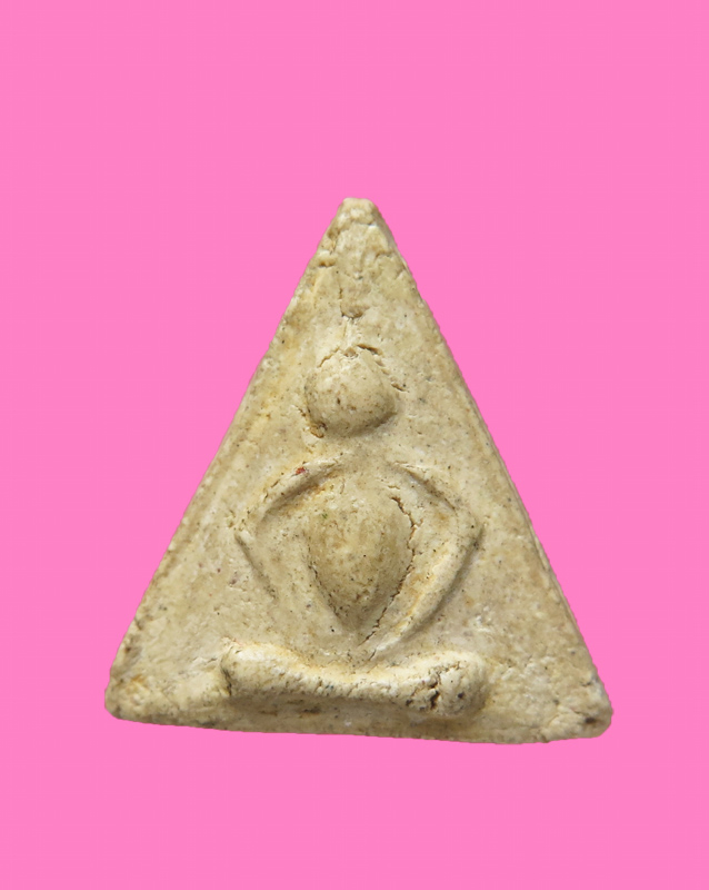 พระผงพิมพ์หน้าจั่ว พุงป่อง แขนกาง เก่า