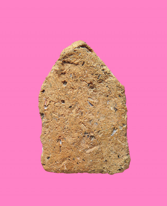 พระเนื้อดิน พิมพ์ห้าเหลี่ยม แขนกาง 