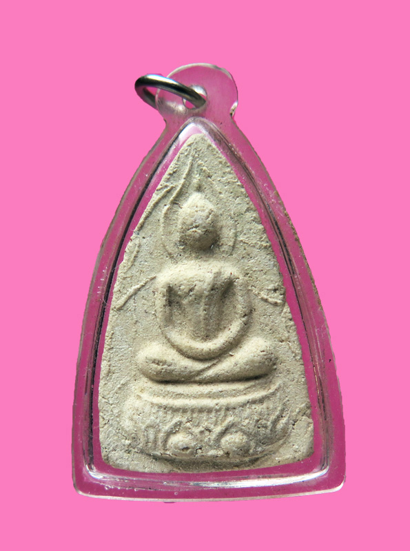 พระผง กลีบบัว เก่า พร้อมเลี่ยม