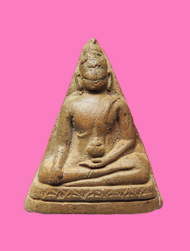 พระเนื้อดิน พิมพ์นางพญาอุ้มบาตร เก่ามาก