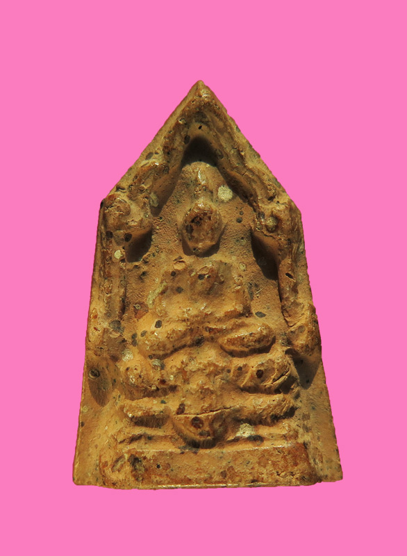 พระเนื้อดิน พิมพ์ห้าเหลี่ยมเก่า