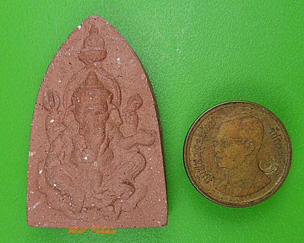 พระผงพิฆเนศ หลวงพ่อผล วัดอินทาราม อยุธยา .3295.